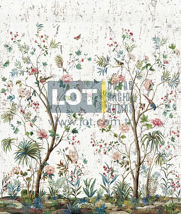 Charleston Garden Mural DB32400M