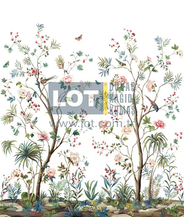 Charleston Garden Mural DB32405M