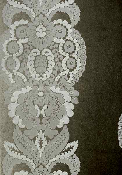 ROWAN DAMASK FLOCK T89126