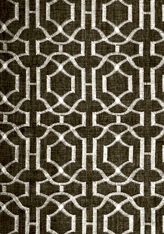ALSTON TRELLIS EMBROIDERY W713027